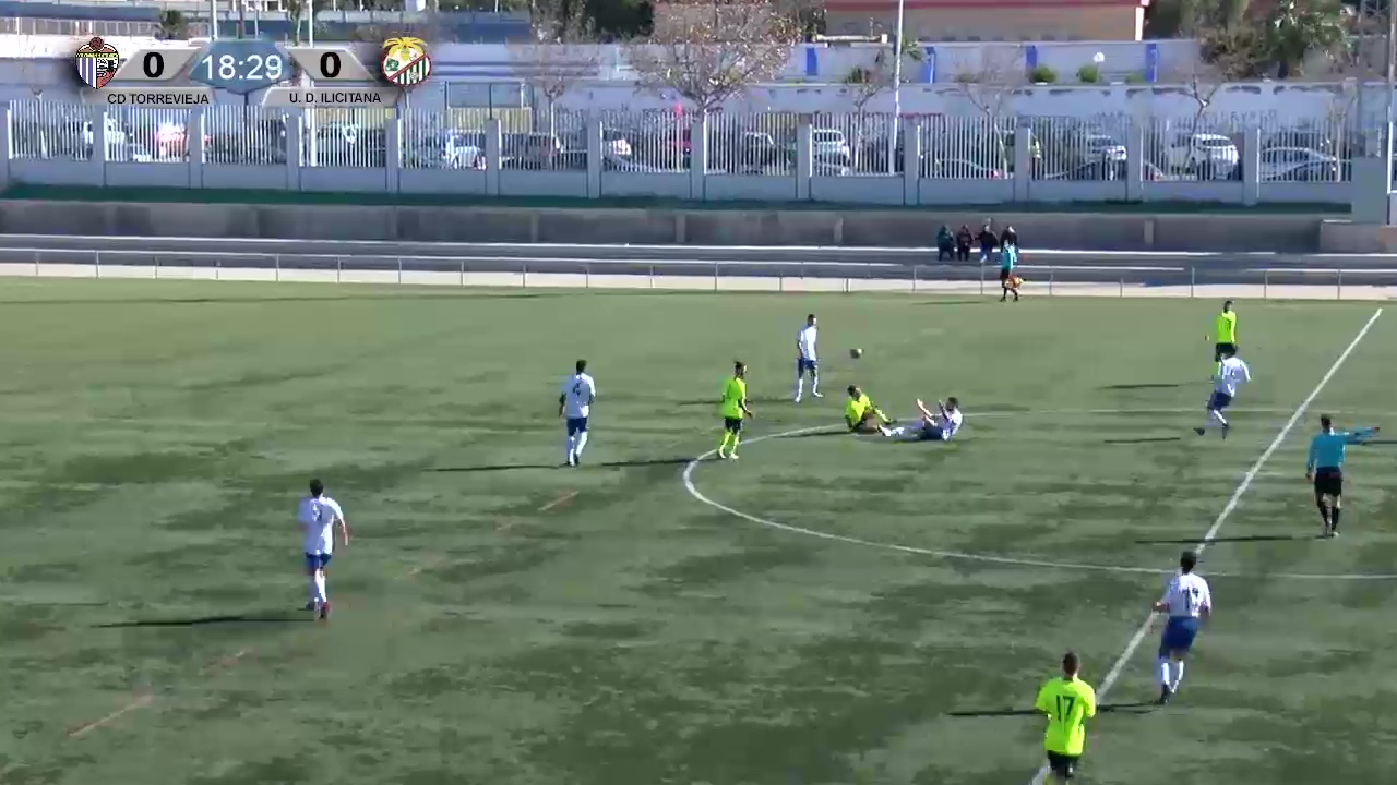 Primera parte del partido CD Torrevieja - UD Ilicitana